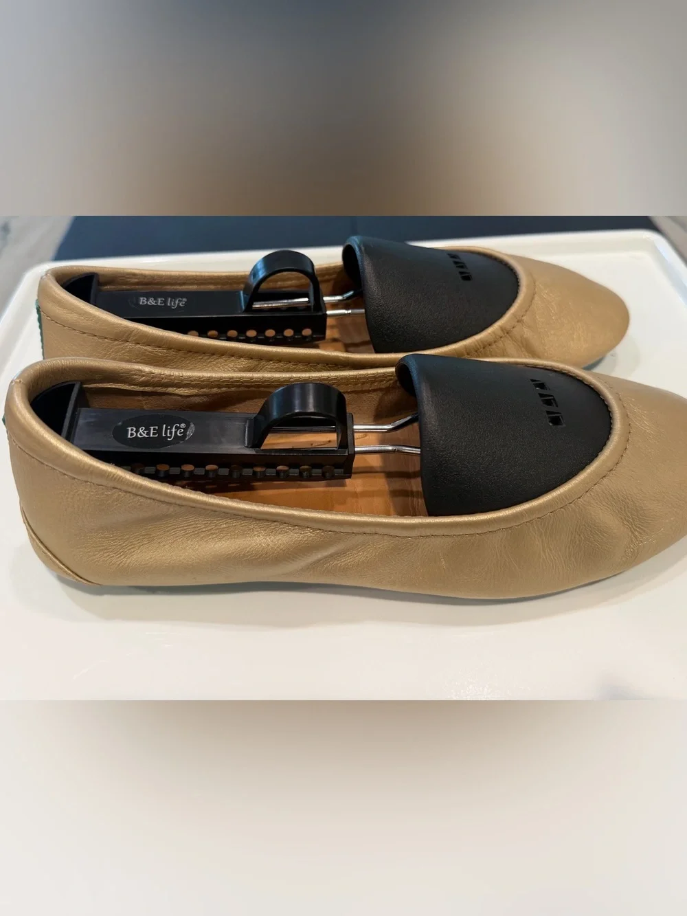 Tieks by Gavrieli Metallic Gold Ballet Flats – Size 7